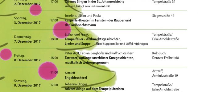 So schön war der Lebendige Adventskalender 2017! So schön war der Lebendige Adventskalender 2017!