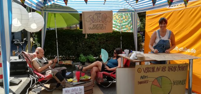 Video vom Stand von Deutzer(Auto)Freiheit auf dem Stadtteilfest in Deutz Video vom Stand von Deutzer(Auto)Freiheit auf dem Stadtteilfest in Deutz